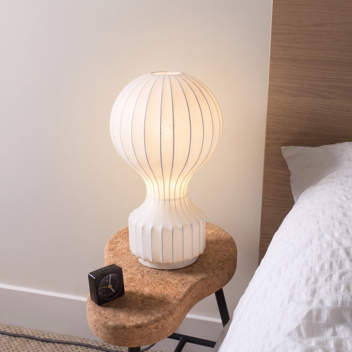 Handmade Silk Table Lamp