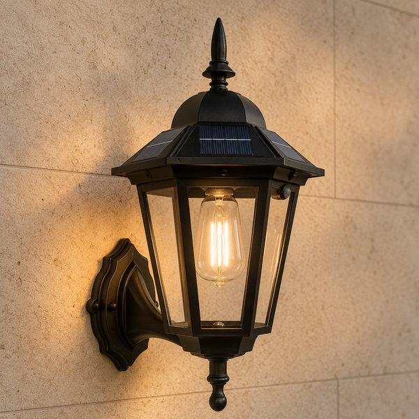 Outdoor Solar Wall Light