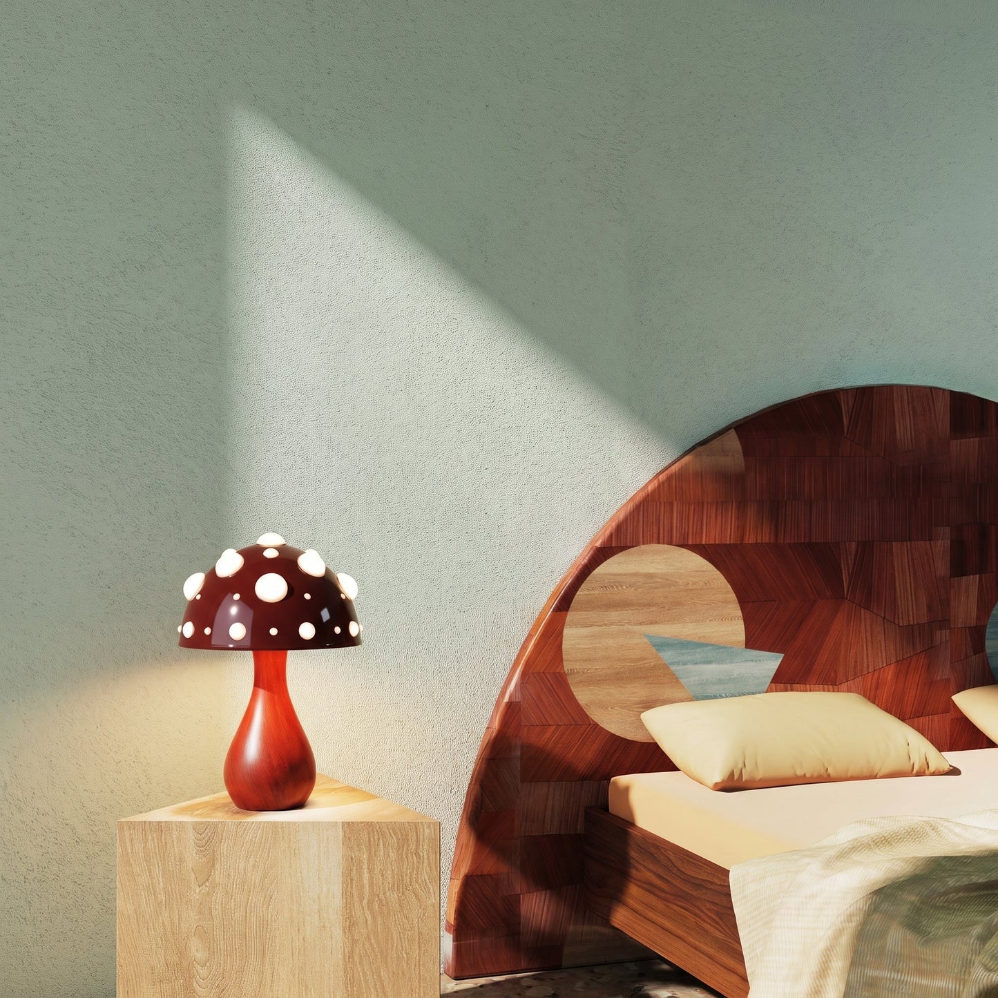 Designer Mushroom Table Lamp