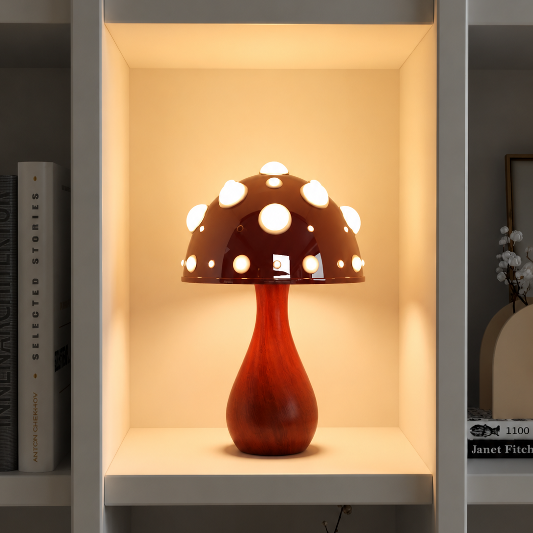 Designer Mushroom Table Lamp